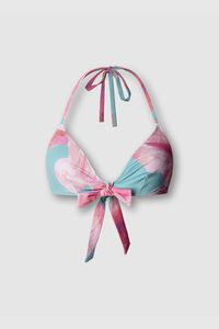 Pepe Jeans Top biqu&iacute;ni triangular estampado floral