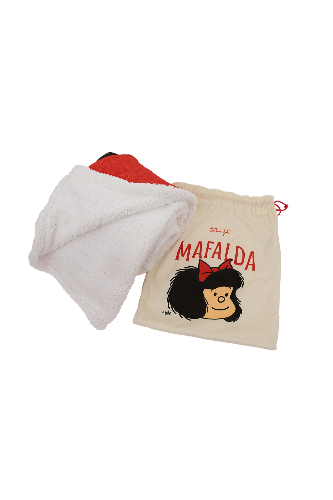 Mr. Wonderful Manta com Capa Mafalda