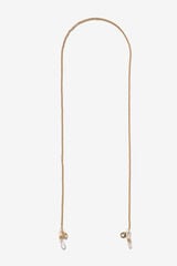 Vilanova Cadena para gafas de acero amarillo