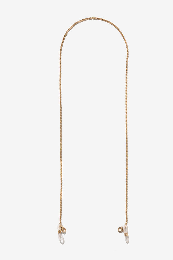 Vilanova Cadena para gafas de acero amarillo