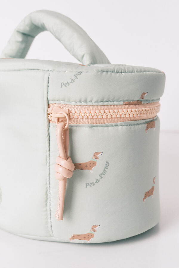 Women'secret N&eacute;cessaire m&eacute;dio estampado de c&atilde;ezinhos verde verde