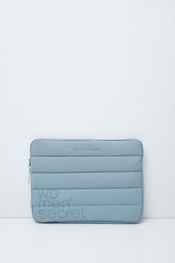 Women'secret Capa para port&aacute;til acolchoada azul azul