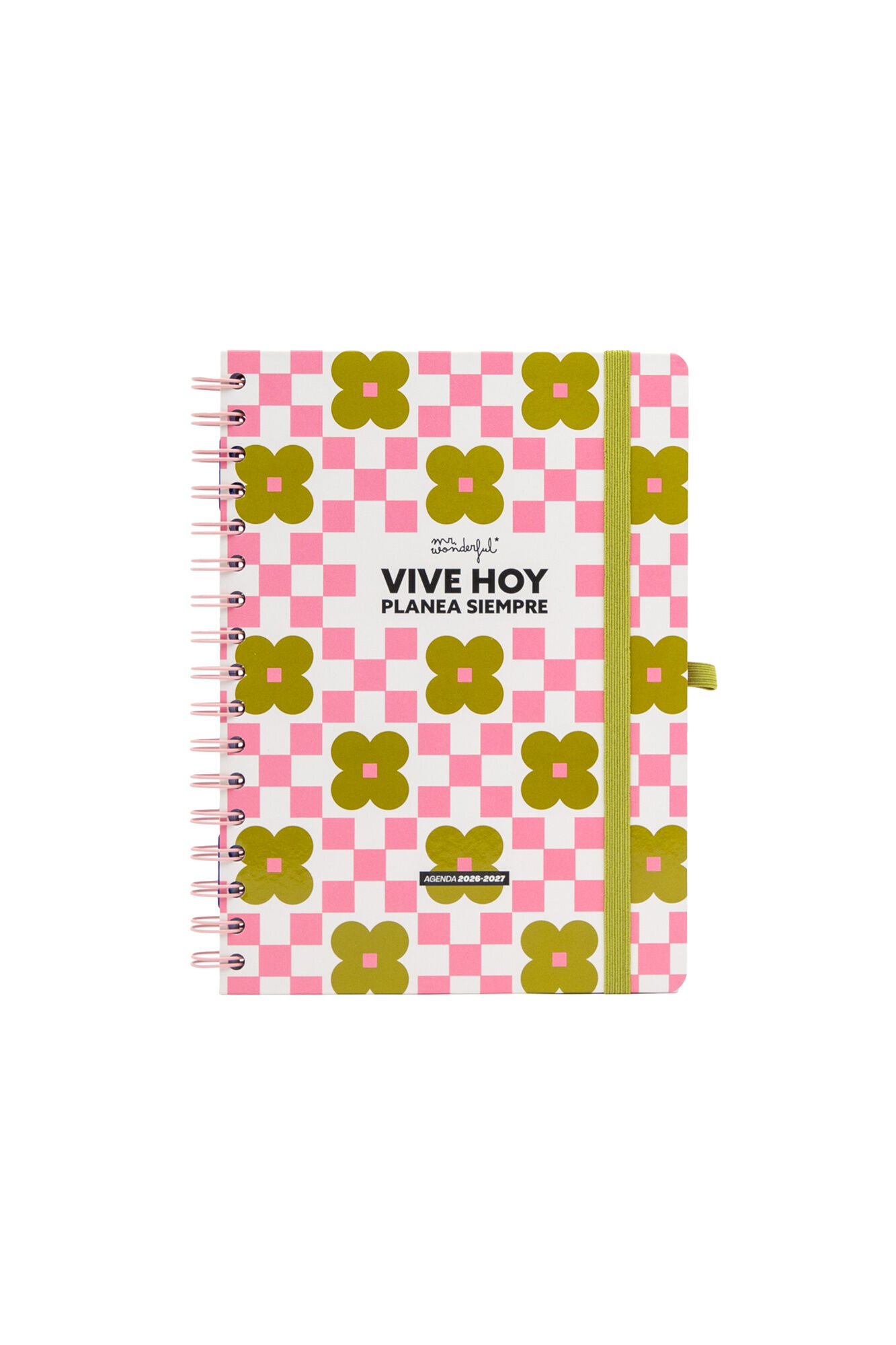 Mr. Wonderful Agenda 2026-27 Semanal - Vive hoje, planeia sempre