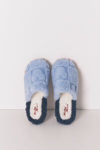 Women'secret Chinelos de quarto de banho com estampado do Mickey Azul