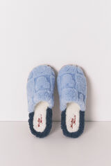 Women'secret Chinelos de quarto de banho com estampado do Mickey Azul azul
