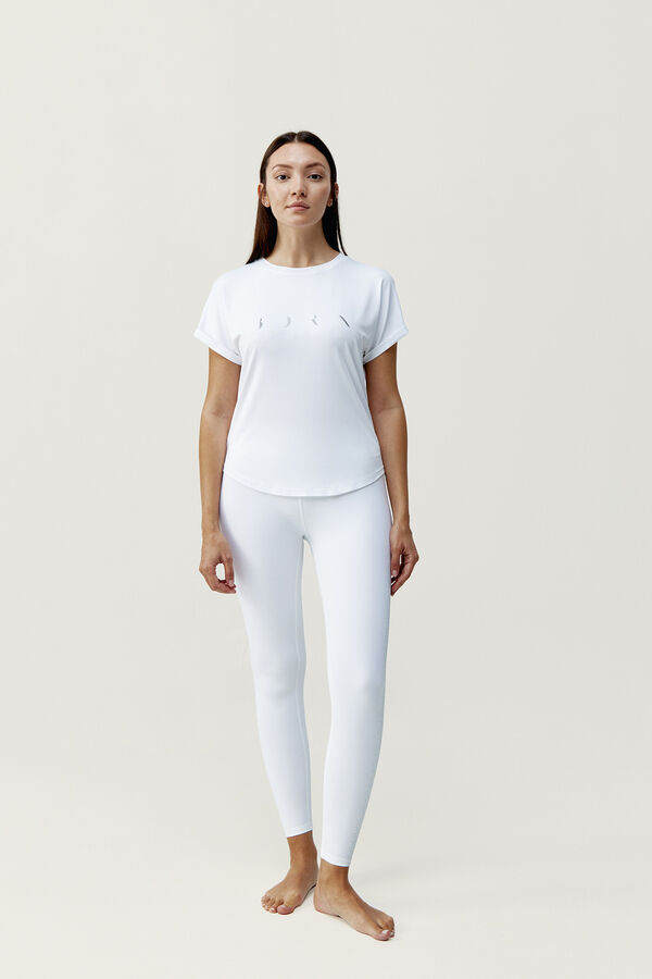 Born Living Yoga Camiseta Azami branco