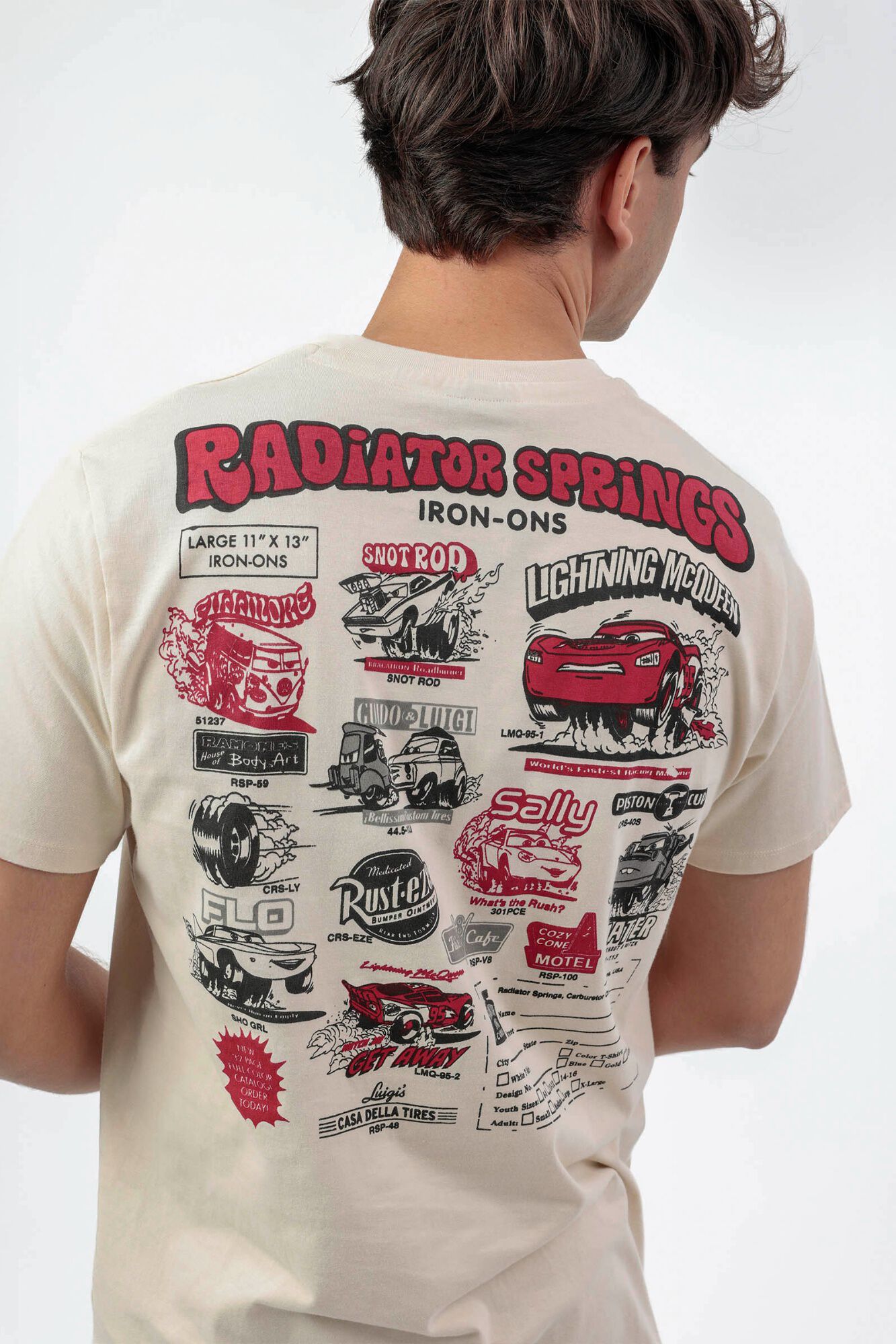 Admas Pijama curto Radiator Springs Cars