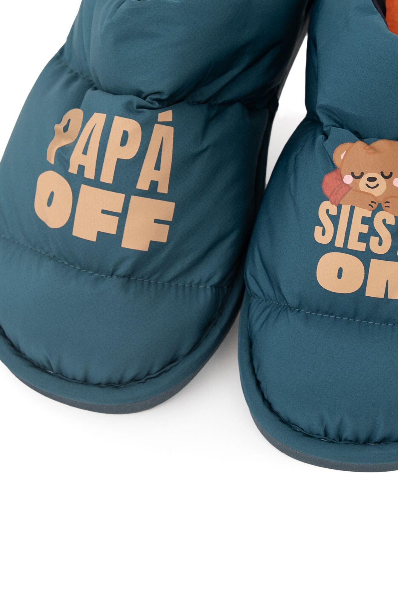Mr. Wonderful Chinelos de quarto T 40-46 - Pap&aacute; OFF / Siesta ON