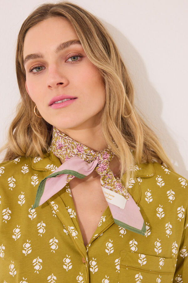 Women'secret Pañuelo para cuello flores estampado
