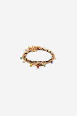 Vilanova Pacote com 3 Pulseiras de Concha Metálica amarelo