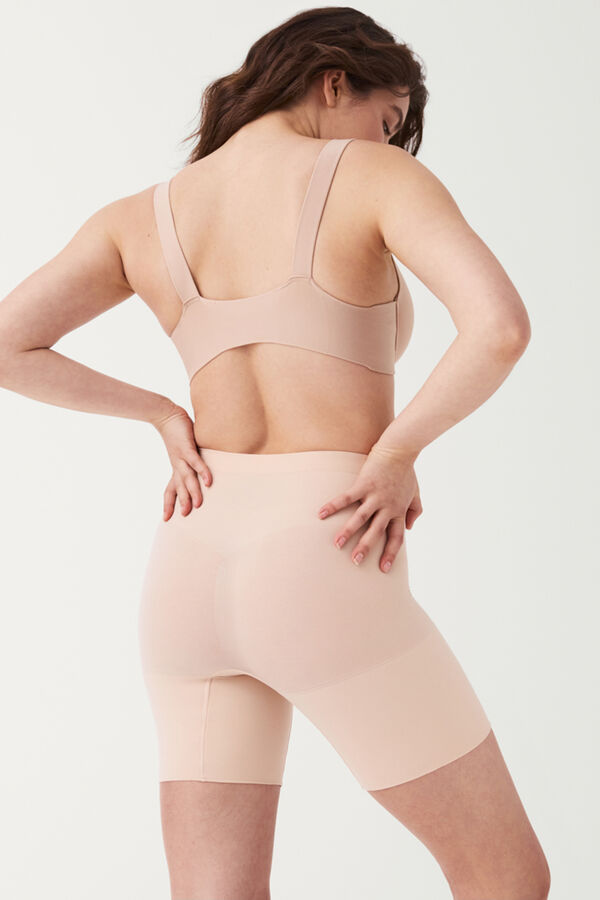 Spanx Lange Shorts mittlere Kompression Nude SPANX cru