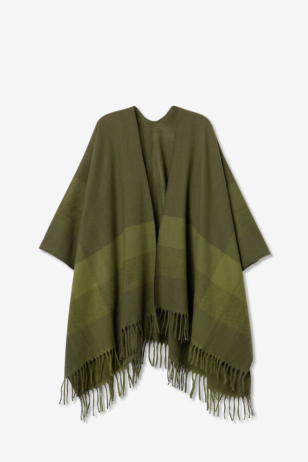 Vilanova Capa de Contraste de Color verde