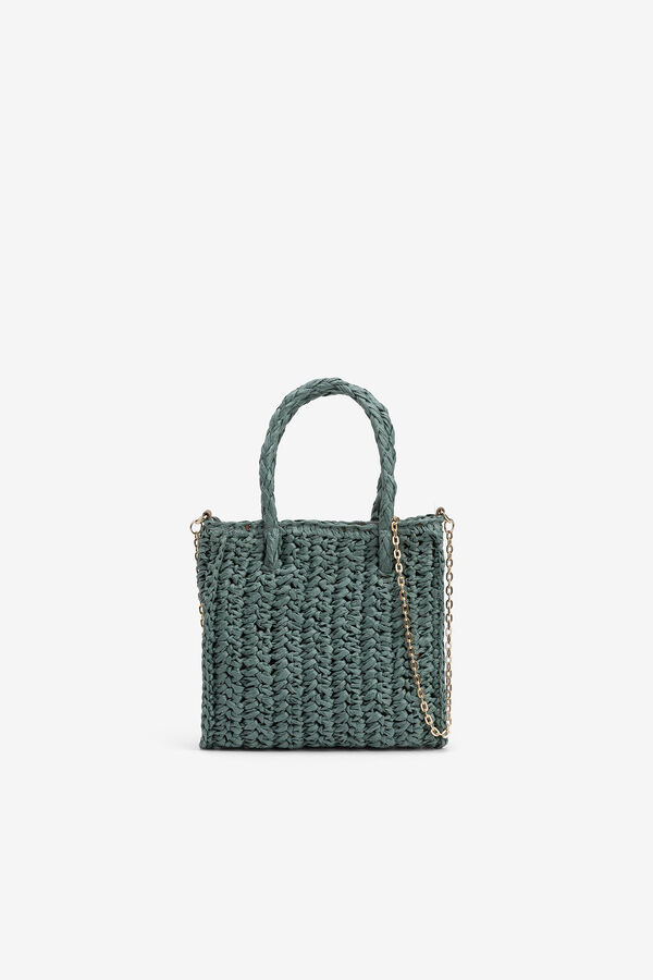 Vilanova Handmade city bag green