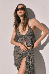 Women'secret P&aacute;reo midi estampado animal