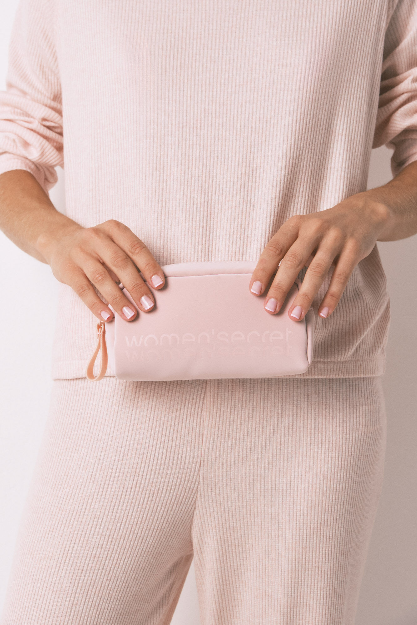 Women'secret N&eacute;cessaire pequena de borracha rosa