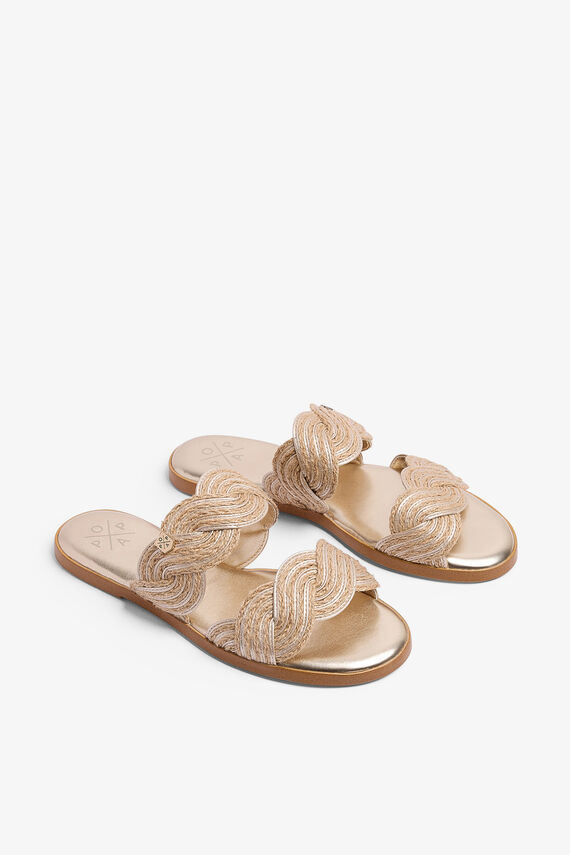 Sandalia plana Clicos Yute