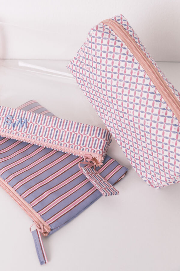 Women'secret Pacote com 3 nécessaires com estampado geométrica estampado