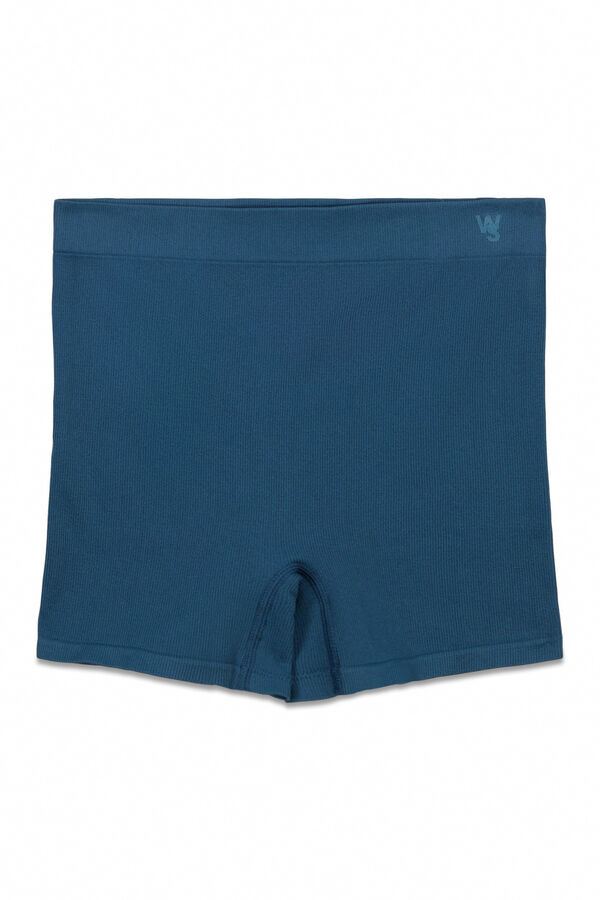 Women'secret Boxers sem costura azuis verde