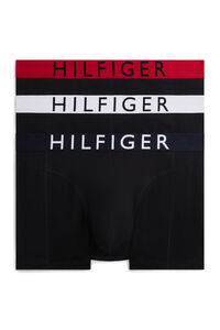 Tommy Hilfiger Pack 3 boxers em algod&atilde;o