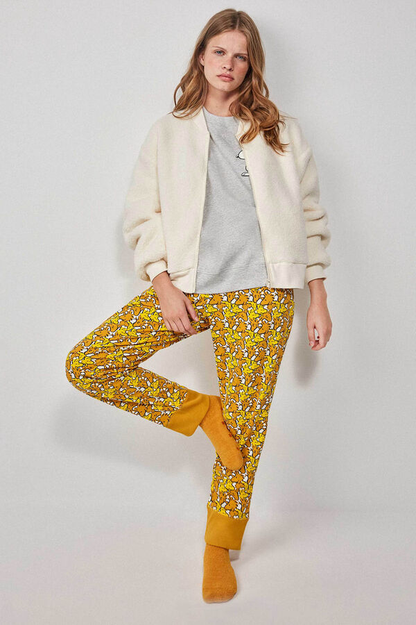 Gisela Casaco de dormir polar bege