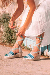 Toni Pons Alpercata de cord&otilde;es - VIOLA-CM azul