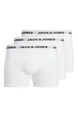 Jack & Jones Pacote x3 boxers branco