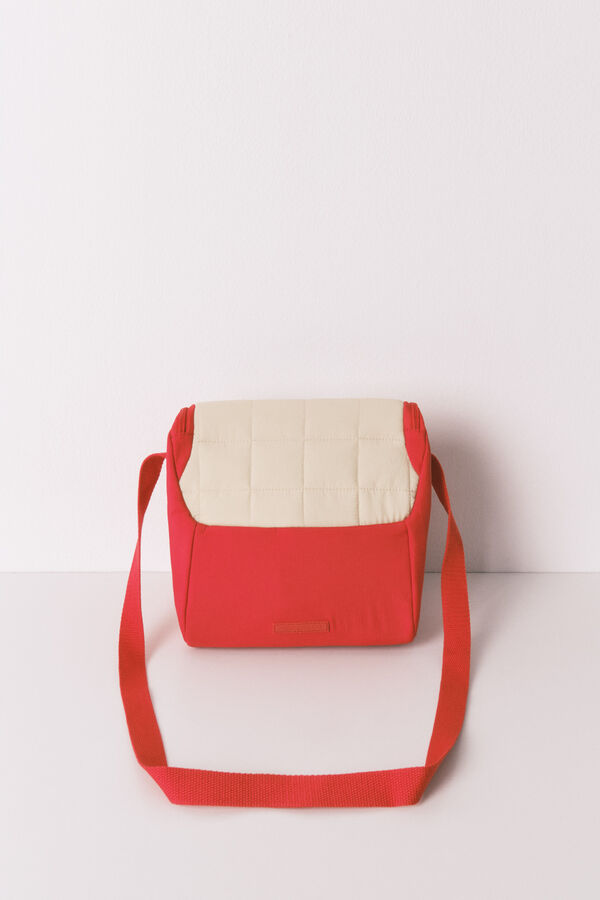 Women'secret Mala térmica vermelha para alimentos do Snoopy vermelho