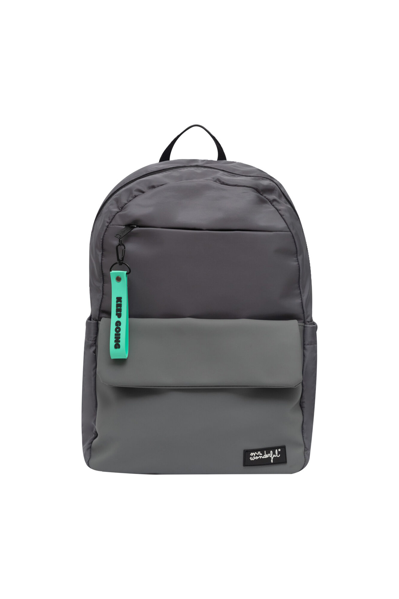 Mr. Wonderful Mochila soft gris - Keep going