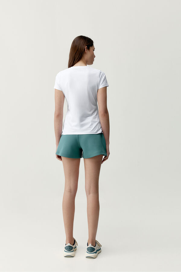 Born Living Yoga White sports T-shirt BORN4ME white