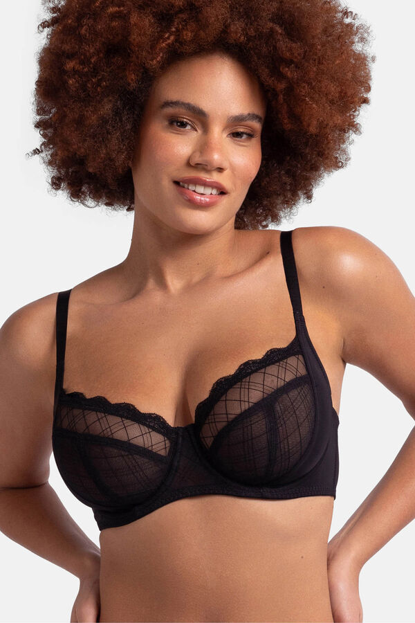 Dorina Pack of 2 bras with underwired black