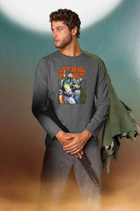 Admas Pijama comprido Boba Fett para homem