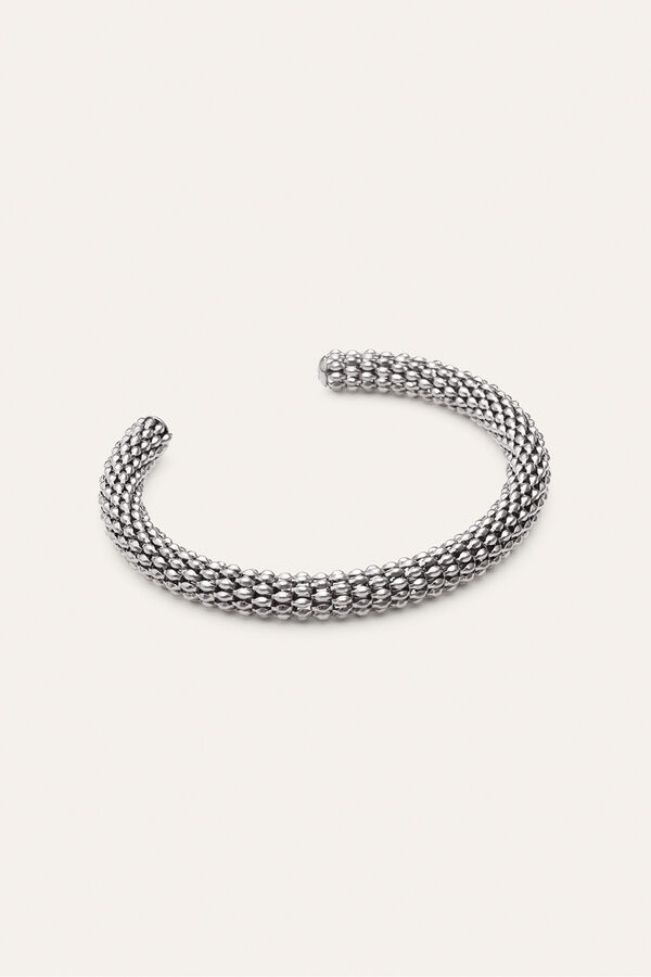 Singularu Brazalete Disco Acero gris