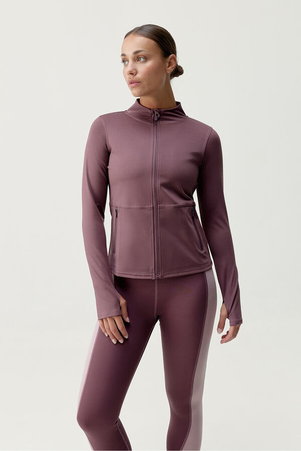 Born Living Yoga Jaqueta Ivet Deep Rose rosa
