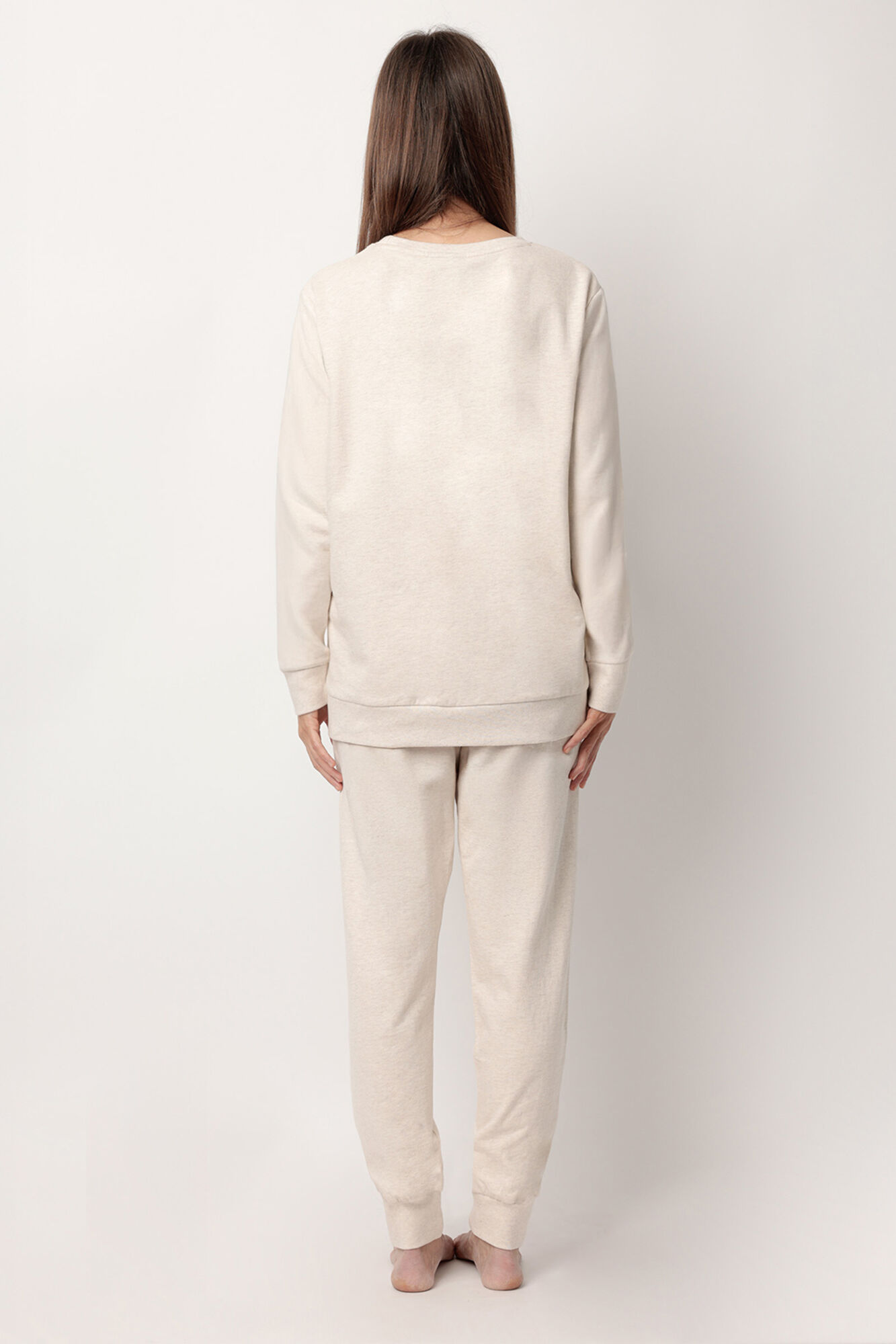 Admas Pijama comprido felpa Chip&Dale para mulher