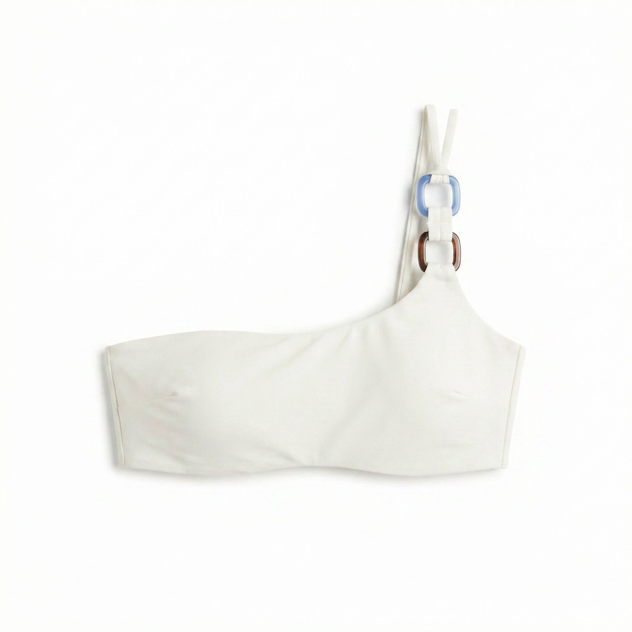 Women'secret Top biqu&iacute;ni assim&eacute;trico branco