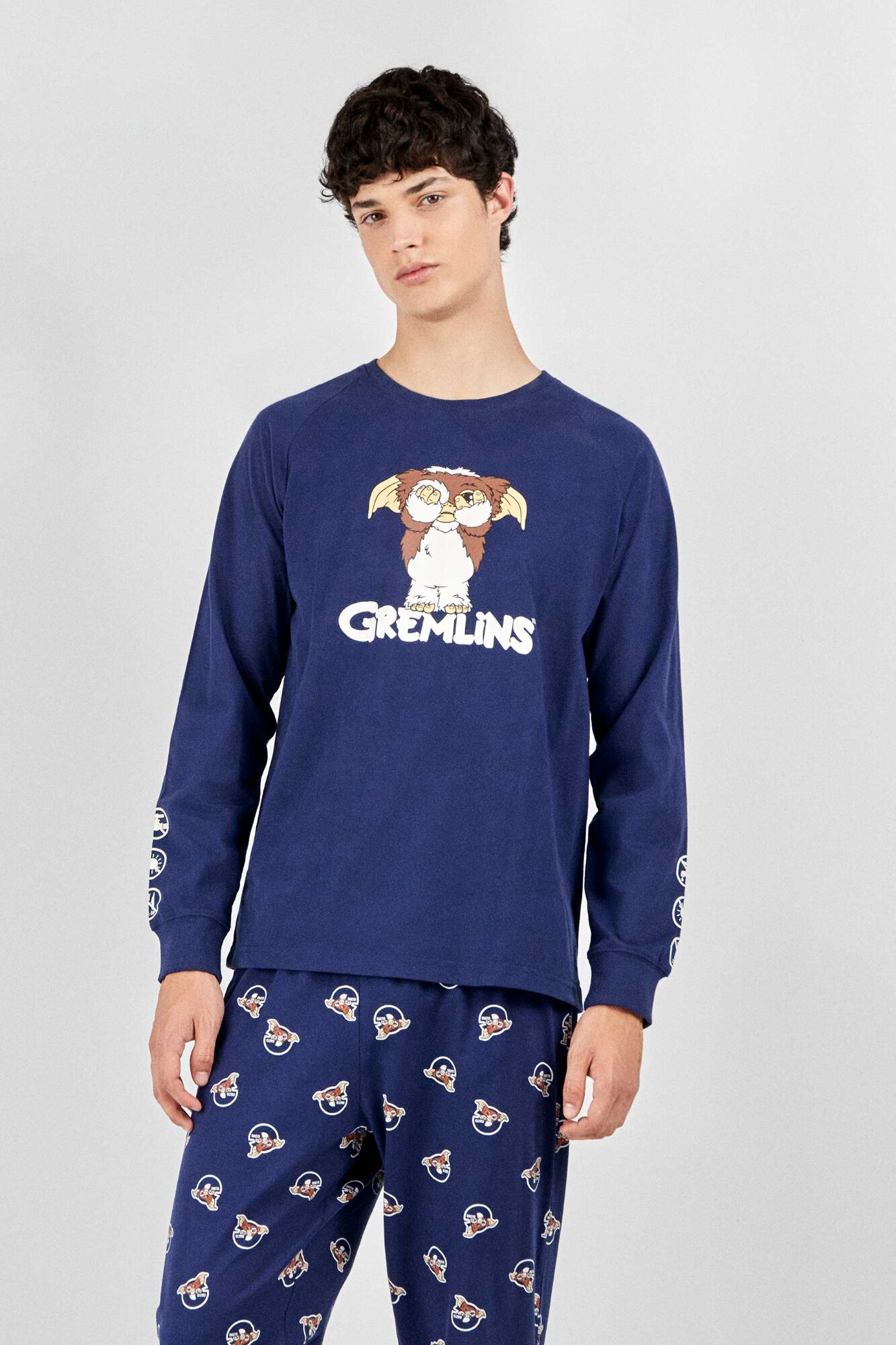 Gisela Pijama de homem em algod&atilde;o Gremlins
