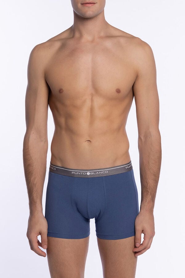Punto Blanco Cueca Boxer Tripla Fechada Basix estampado
