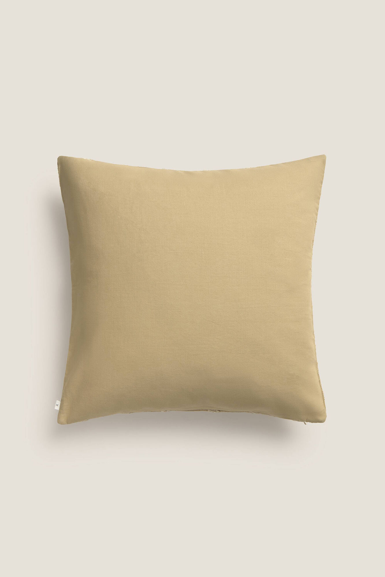 Textura Capa de almofada com detalhe bordado geom&eacute;trico