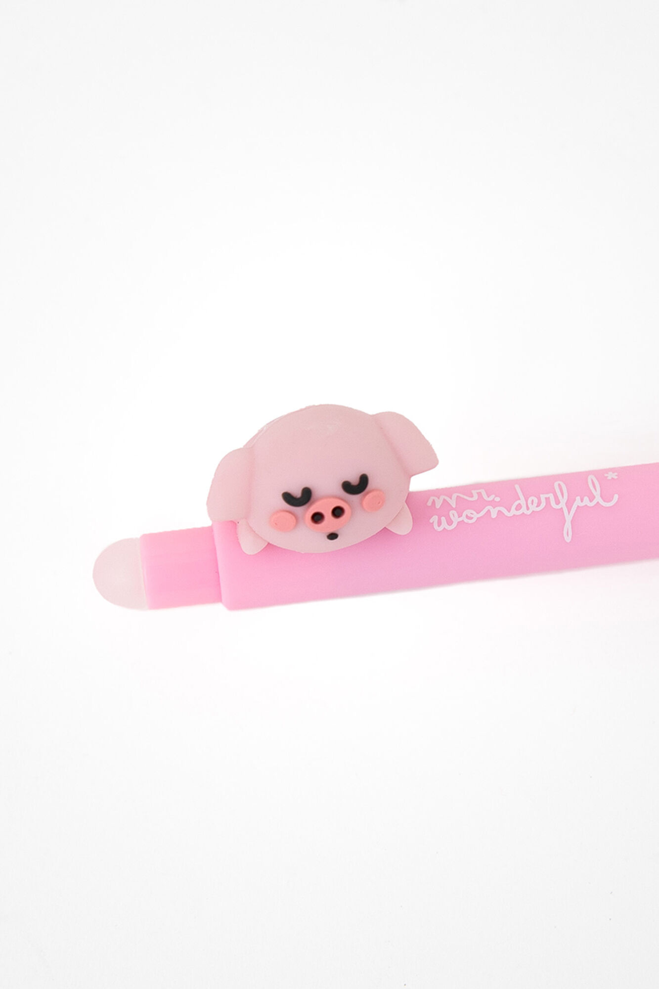 Mr. Wonderful Caneta apag&aacute;vel Porquinho Pregui&ccedil;oso - Pronto para n&atilde;o fazer nada