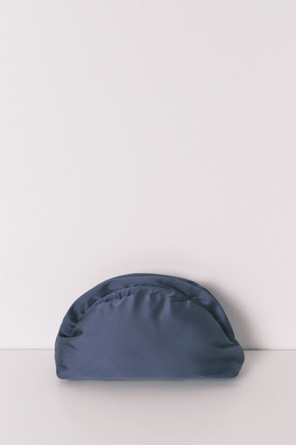 Women'secret N&eacute;cessaire azul cetim fecho de aba azul