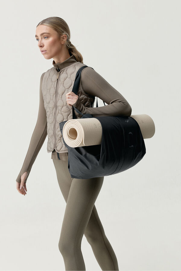 Born Living Yoga Mala tote bag Raga Black preto