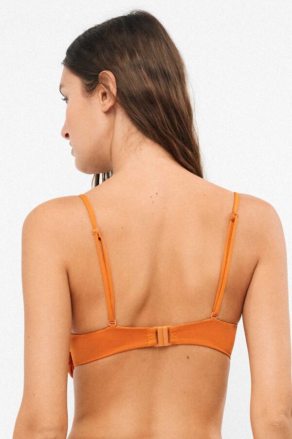 Gisela Top biqu&iacute;ni bandeau com copas remov&iacute;veis vermelho
