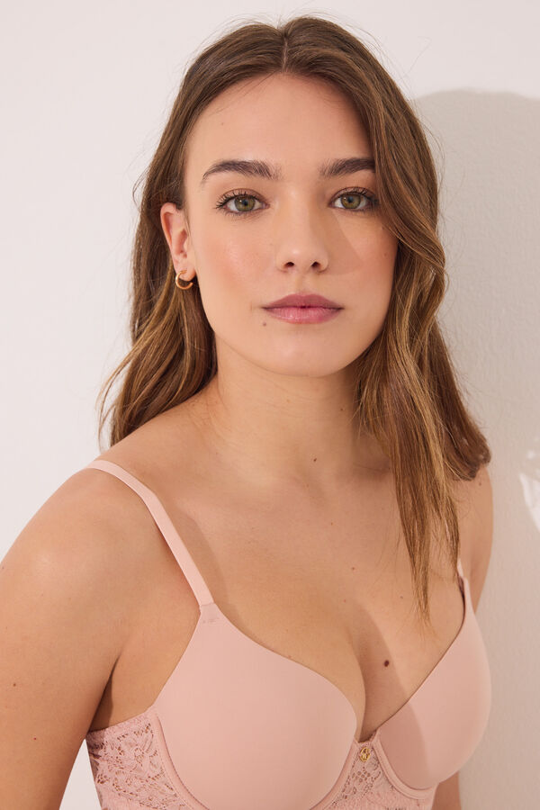 Women'secret BEAUTIFUL Sujetador clásico relleno rosa rosa