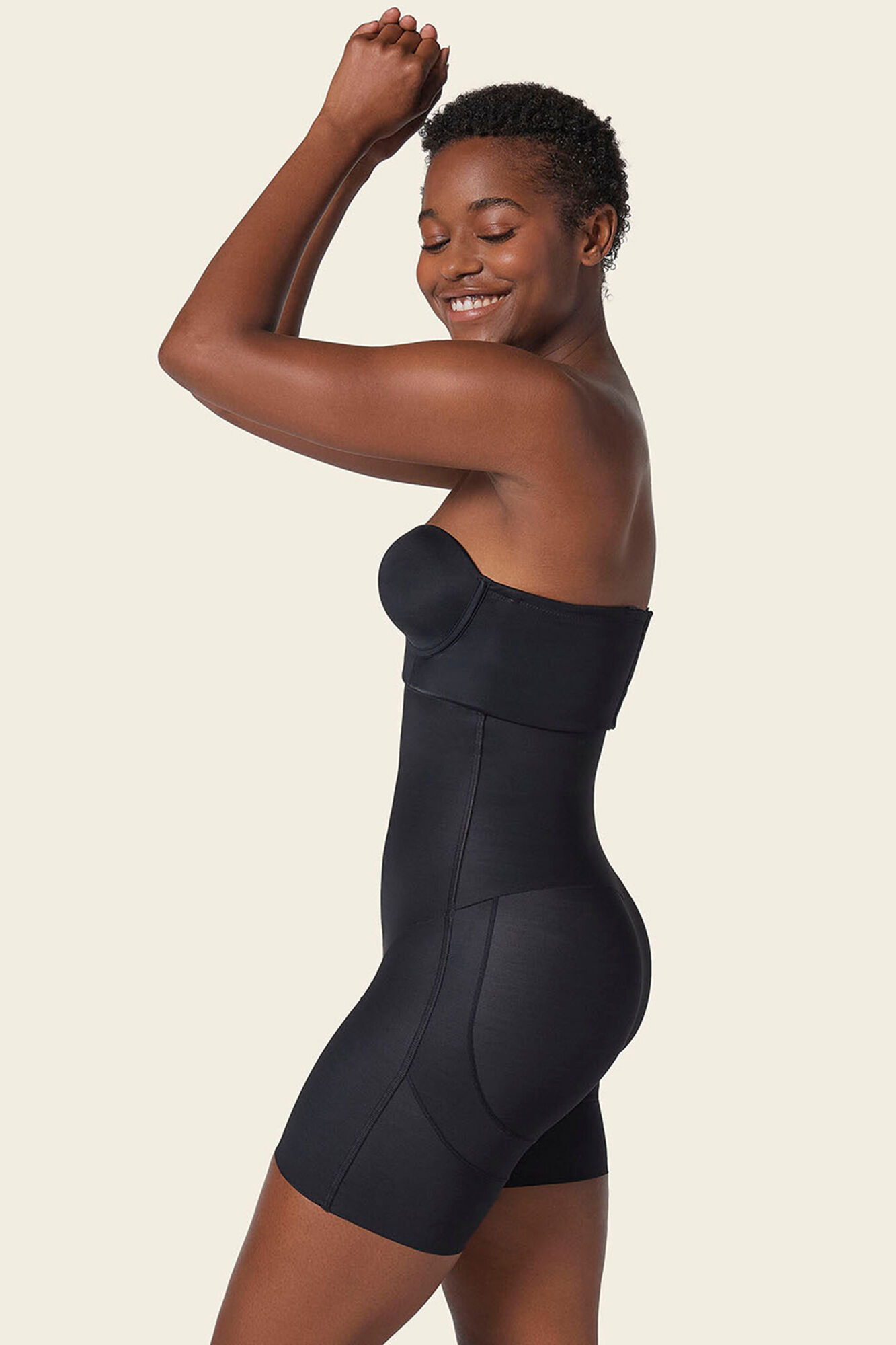 Leonisa Cal&ccedil;&otilde;es extra altos na altura da panturrilha que levantam os gl&uacute;teos