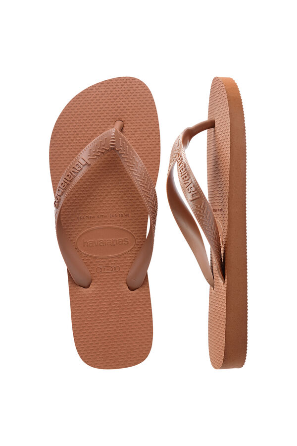 Havaianas Chinelos Hav. Top Senses Marrom Escuro castanho