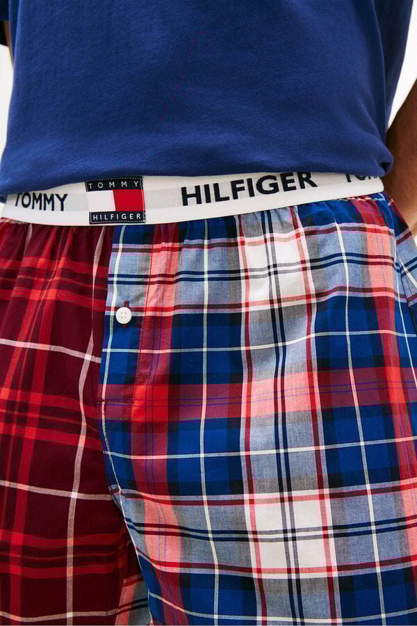 Tommy Hilfiger Conjunto de pijama curto com T-shirt e boxer estampado