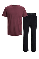 Jack & Jones Pijama de manga corta y pantal&oacute;n largo  morado/lila