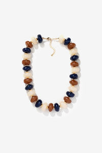 Vilanova Colar maxi ouro contas cores