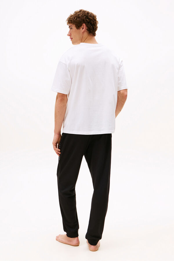 Tommy Hilfiger T-shirt com estampa de logo branco