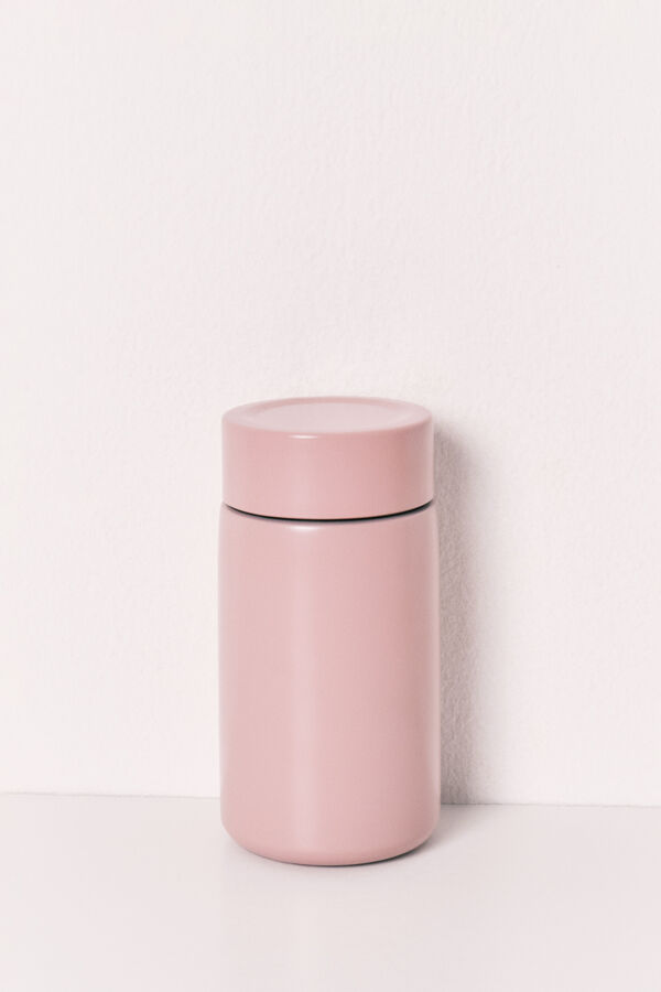 Women'secret Garrafa com logo em metal rosa rosa